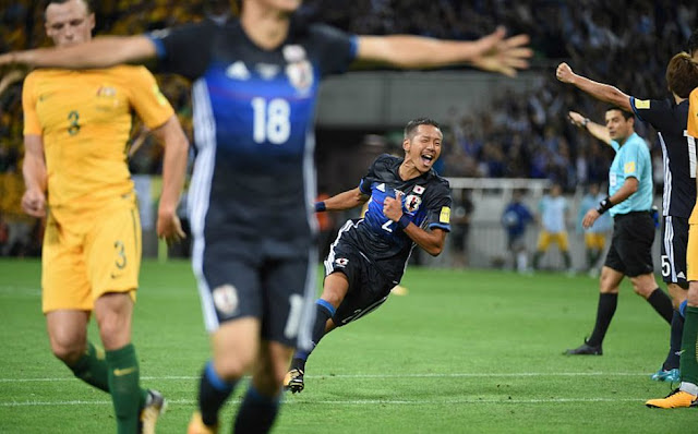JAPÃO SE CLASSIFICA PARA A COPA DO MUNDO 2018