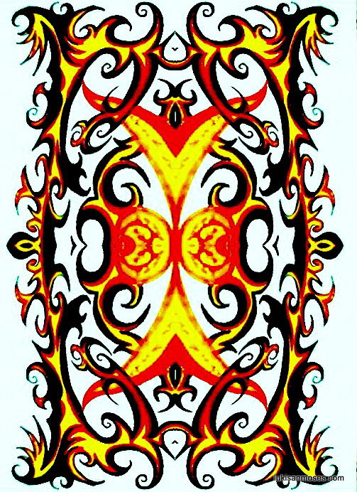 Desain Gambar Khas Etnik Dayak untuk Sablon T shirt Desain Gambar Khas Etnik Dayak untuk Sablon T shirt