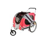 DoggyRide Original Dog Stroller, Urban Red