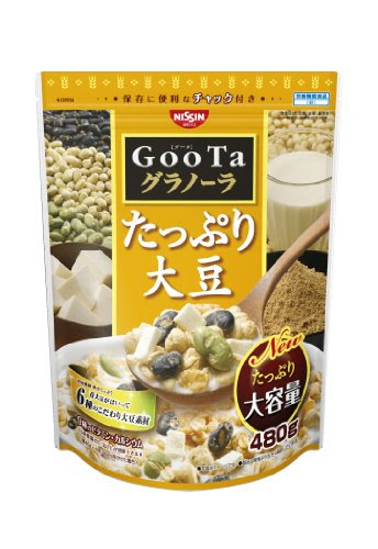 日清シスコ GooTaグラノーラたっぷり大豆 480g
