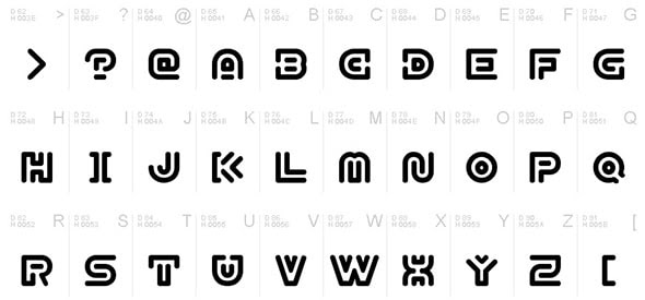 Y2k-Subterran-Express-KG-font