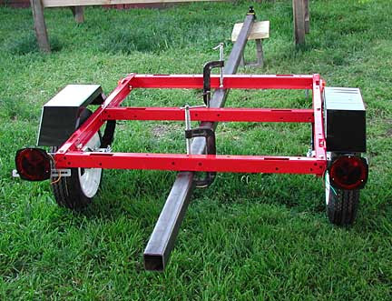 Aluminum Trailer for long skinny boat???