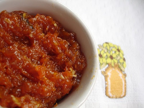 Butternut squash compote – doce de abóbora
