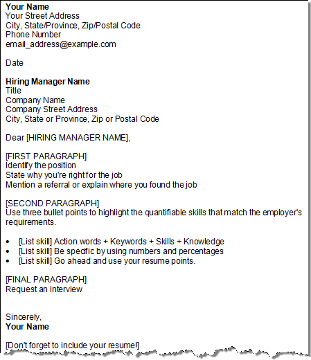 Get Your Cover Letter Template Four For Free Squawkfox