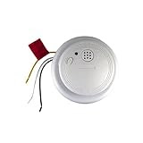 Universal Security Instruments USI-1103 120-Volt AC/DC Wired-In Ionization Smoke and Fire Alarm with Silence Feature and Lithium Battery Back-Up