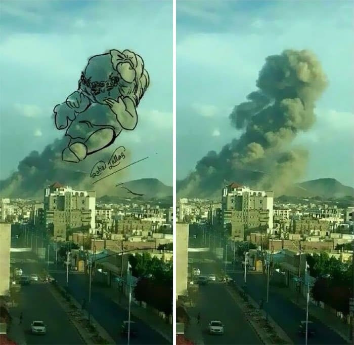 anime to draw videos how Powerful Art Smoke Artists Explosion Turn Yemeni Into