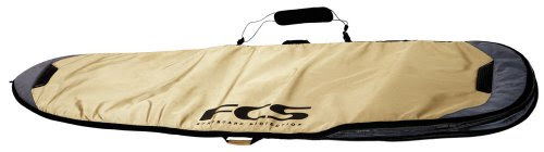 FCS Explorer Longboard Travel Bag - Alloy / Tan - 9'6
