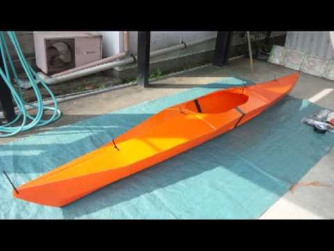 Homemade ORU KAYAK - YouTube
