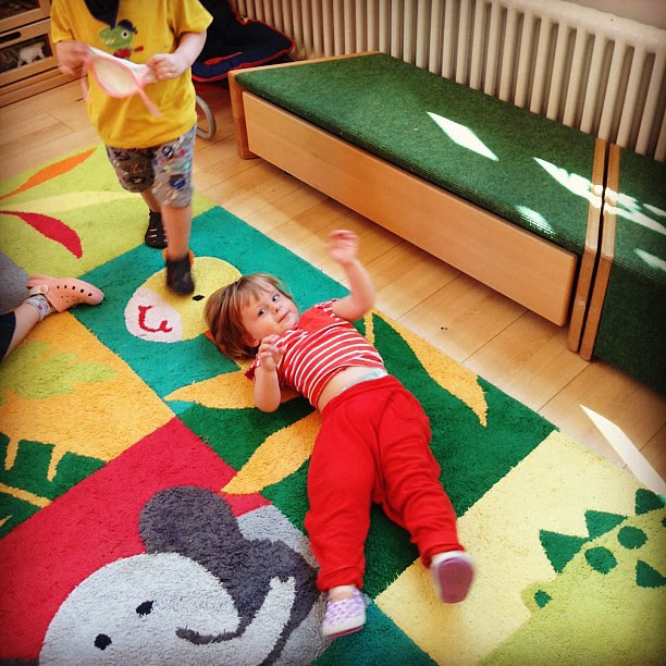 3rd day at preschool (15août).