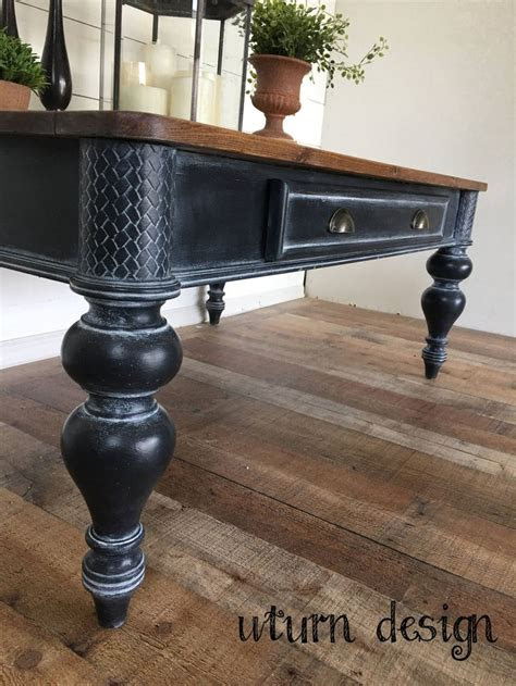 White coffee table with drawers: Black farmhouse coffee table, rustic coffee table