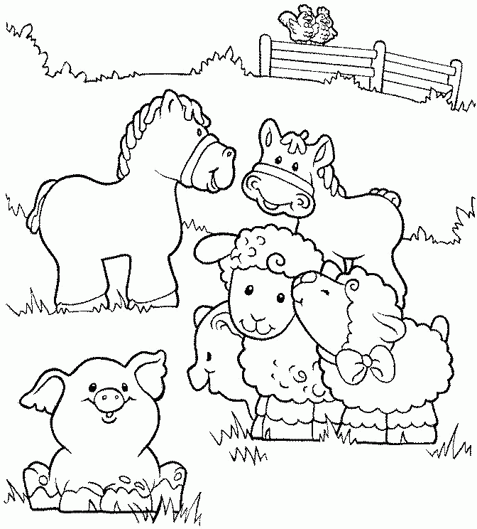 Free Farm Animal Coloring Pages Download Free Clip Art Free Clip Art On Clipart Library