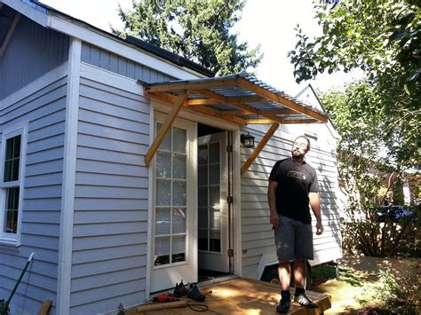 build wooden awning plans plans