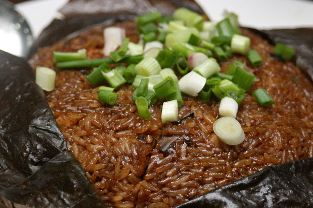 Steamed Lotus Leaf Rice