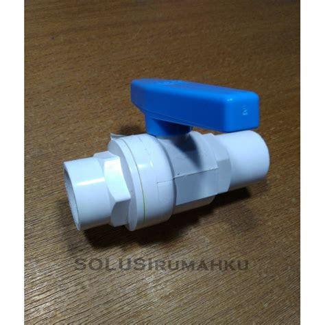 jual ballvalve ball valve stop kran   pvc polos cisal