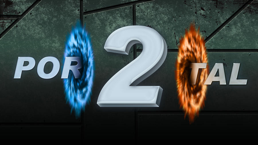portal 2 background. big portal 2 wallpaper by