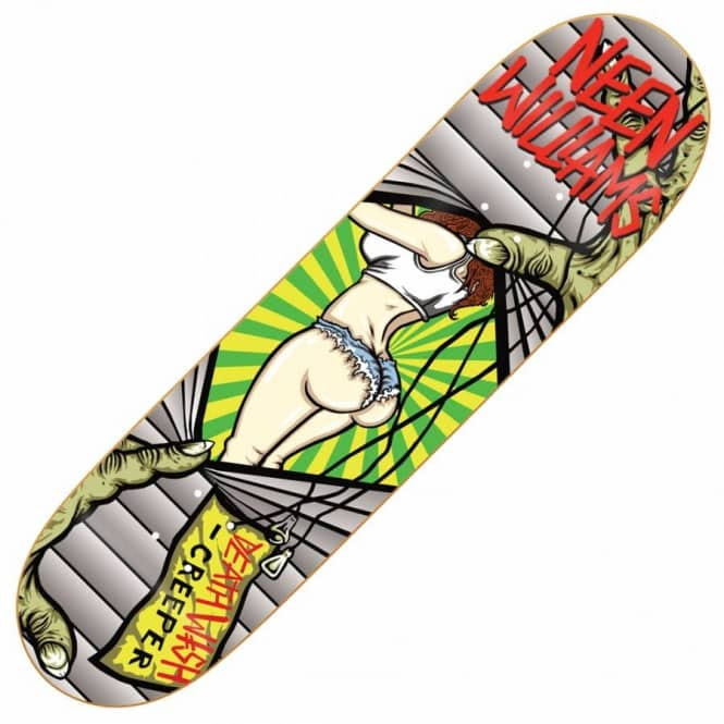 Deathwish Skateboards Deathwish Neen Creeper Skateboard Deck 8.25