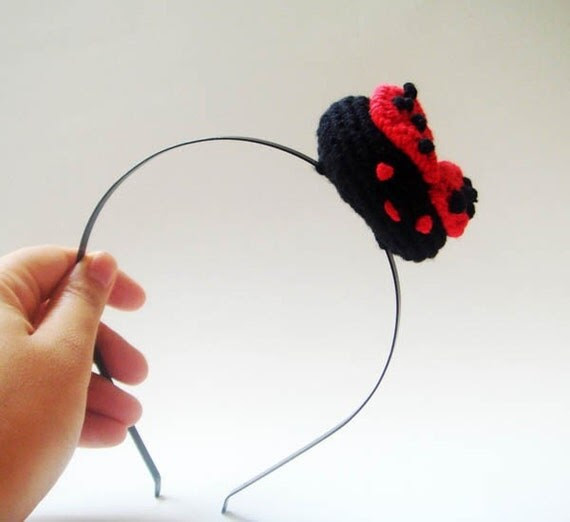 cute ladybug headband