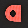 Foam Letter a