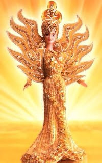 Hot Barbie Bob Mackie Goddess of the Sun (1995)