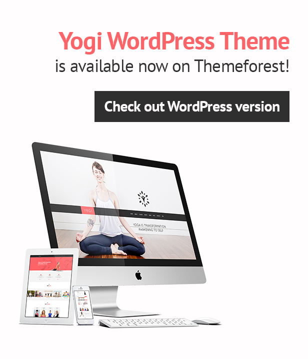 Yoga WordPress Theme