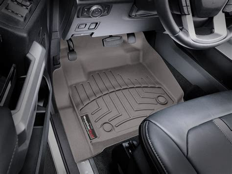 All weather protection against snow, mud, sand, salt water and more! 2017-2019 F250 & F350 WeatherTech Laser Measured Front