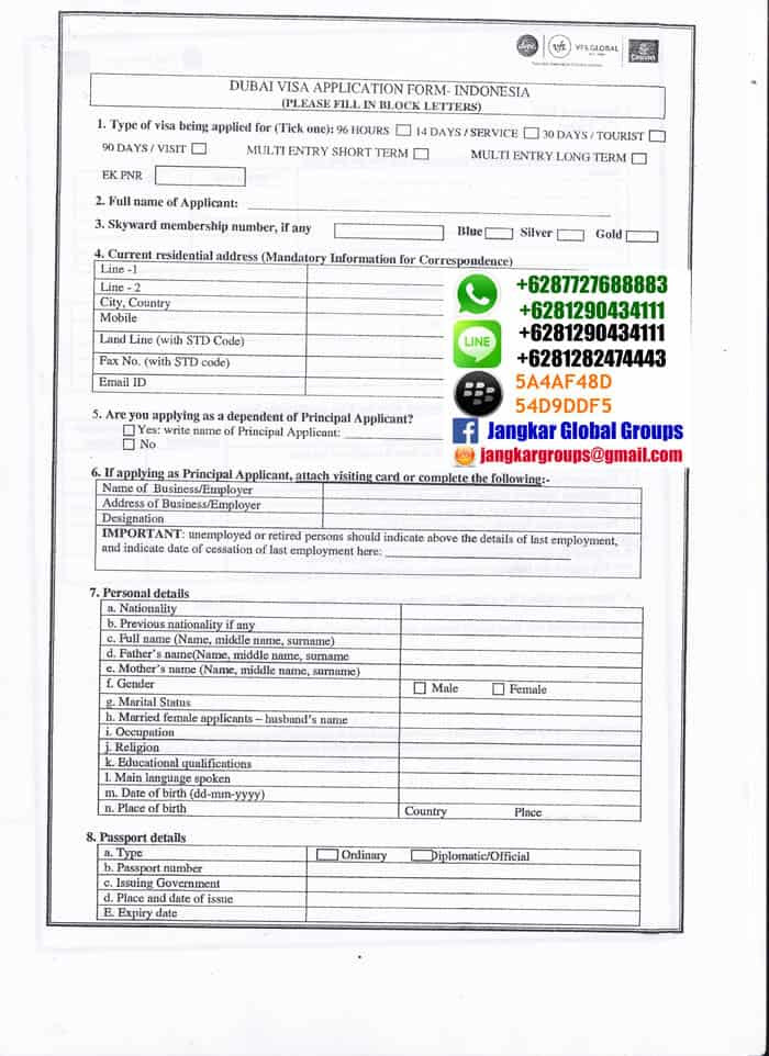 PERSYARATAN VISA TURIS KE UAE - Jangkar Groups  Jasa 