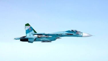 Máy bay SU-27 của Nga được cho là đã vi phạm không phận Phần Lan gần khu vực Porvoo, Phần Lan, sớm ngày 07 tháng 10 năm 2016. 