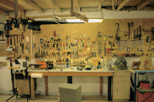 Work Bench in Nolls Pleasant Shop