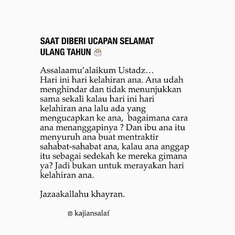 doa hari ulang tahun kelahiran