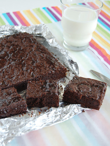 Ovaltine brownies / Brownies de Ovomaltine