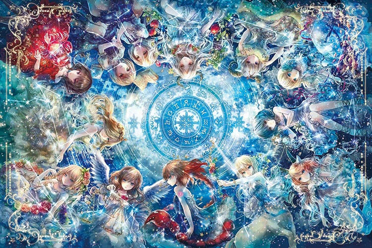 Epo 12 042 おにねこ 12星座物語 1000ピース エポック社 の商品詳細ページです 日本最大級のジグソーパズル通販専門店 ジグソークラブ