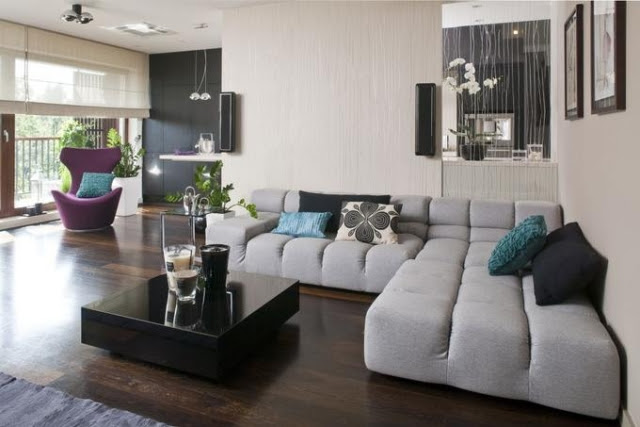 Wohnzimmer modern einrichten  52 tolle Bilder und Ideen