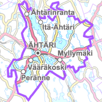 ähtärin kartta Ähtärin karttapalvelu ähtärin kartta