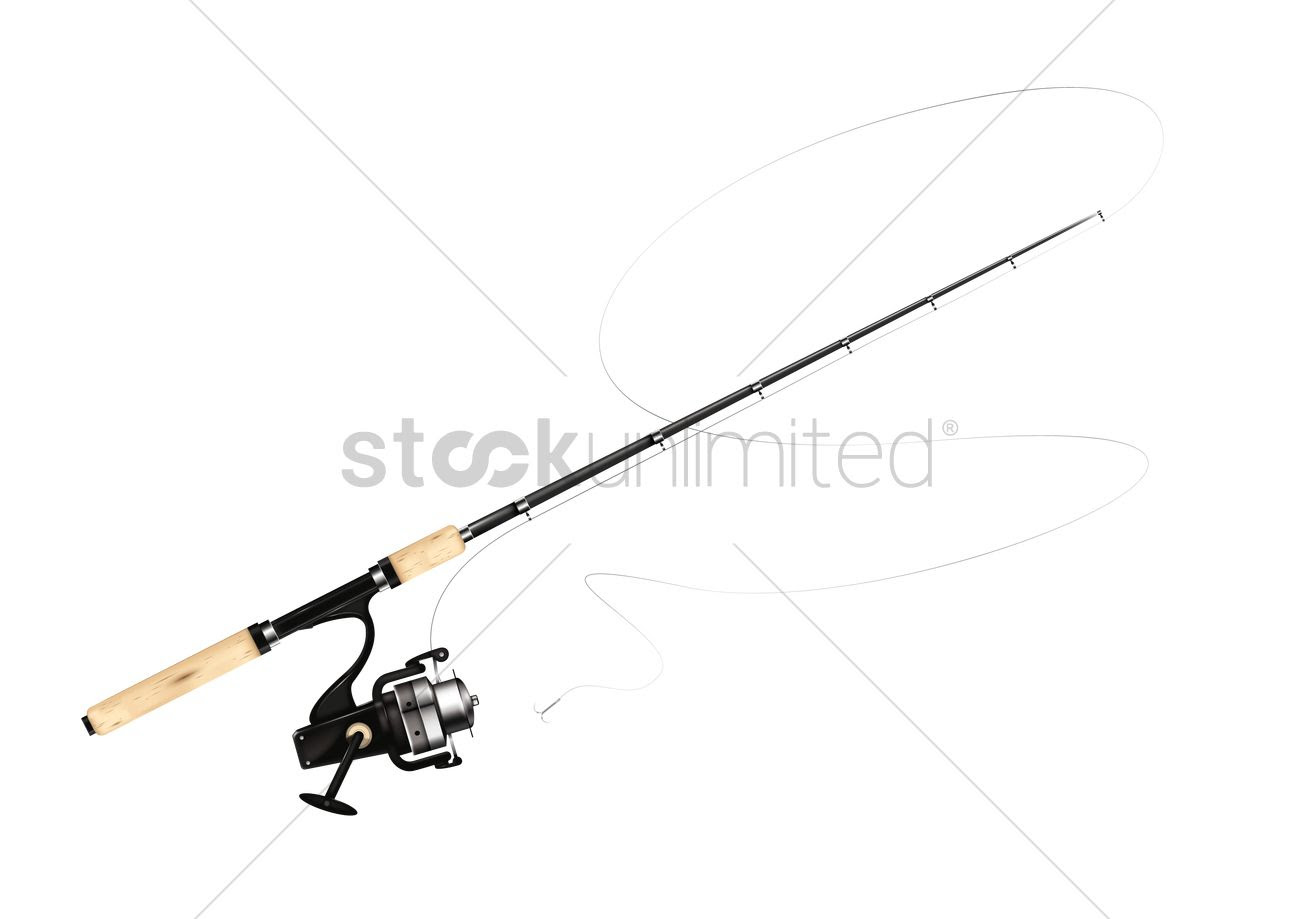 Download Fishing Pole Vector at GetDrawings | Free download