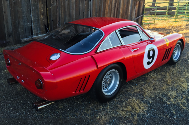 1963 Ferrari 330 LMB rear three quarters
