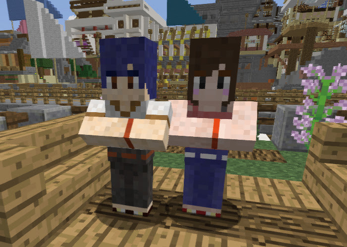 マインクラフト とにかく村人スキンを変えたい人必見 ありきたりで使いやすい一般人風の村人スキン マイクラモール