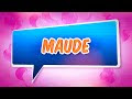 Carte joyeux anniversaire maud 185275-Carte joyeux anniversaire  maud