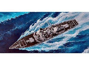 Trumpeter 1/350 Scale USS Hopper DDG70 Arleigh Burke Class Flight Ila Guided Missile Destroyer-image