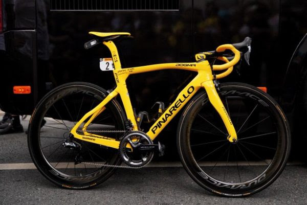 Egan Bernal bike from Tour de France on display in Ireland ...