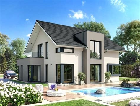 einfamilienhaus modern kager haus satteldach moderne