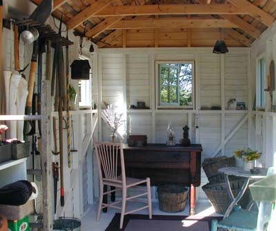 Garden Shed Interior : The Best Way To Landscape Around A Garden Shed 