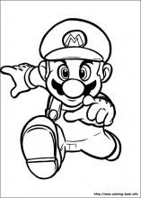 Super Mario Bros Coloring Pages On Coloring Book Info