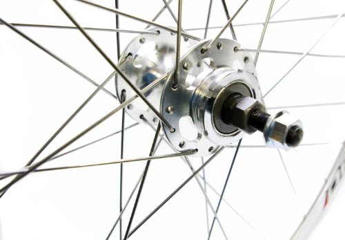 700c Flip Flop Single Speed Fixie Fixed Wheelset Silver
