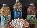 Gourmet Popping Corn Assortment - Three 4 Lb. Bottles