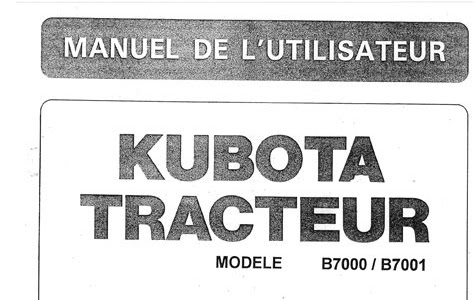 Pdf Download KUBOTA B7000 SERVICE MANUAL iBooks PDF