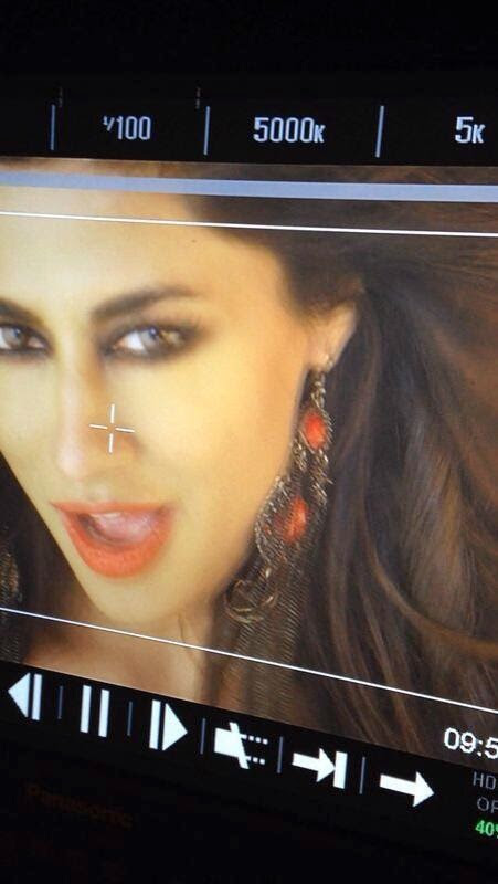 Chitrangda Singh shoots for an item number