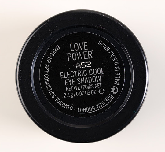 MAC Love Power Electric Cool Eyeshadow
