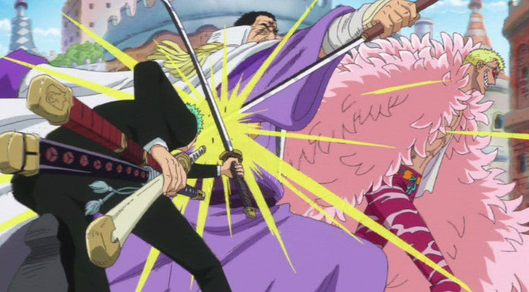 ワンピース 662話 両雄相まみえる 麦わらと天夜叉 感想 木陰の岩の眠り猫