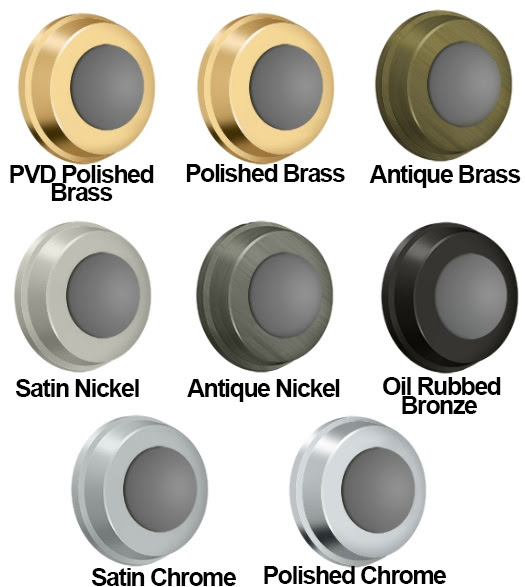 1 Inch Small Wall Bumper, - Doorware.com