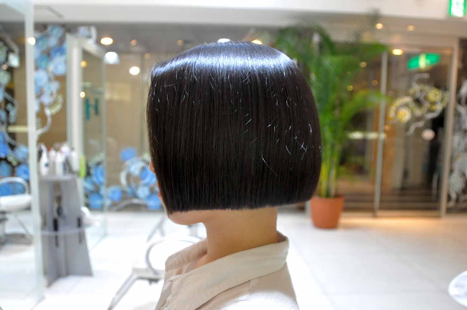ボブの定番 ワンレングスボブ ショートカットとくせ毛が得意なくせもの美容師のブログショートカットとくせ毛が得意なくせもの美容師のブログ